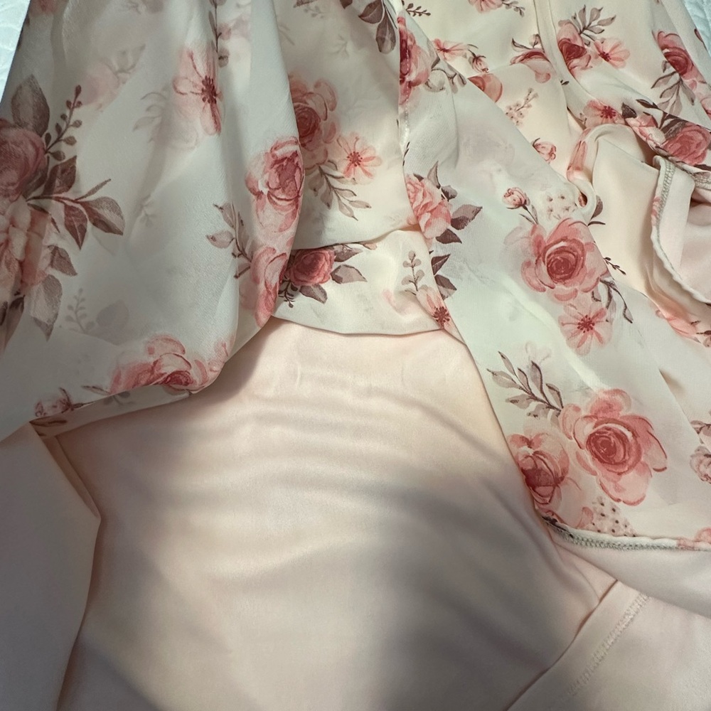 Rue21 Floral Maxi Dress with Roses - Picture 4 of 11